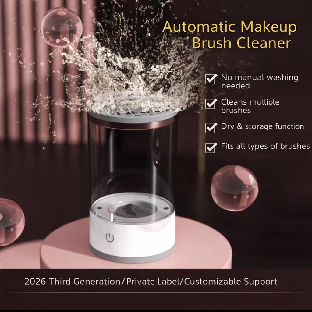 BelleHome™ Automatic Makeup Brush Cleaner & Dryer – 2026 Edition
