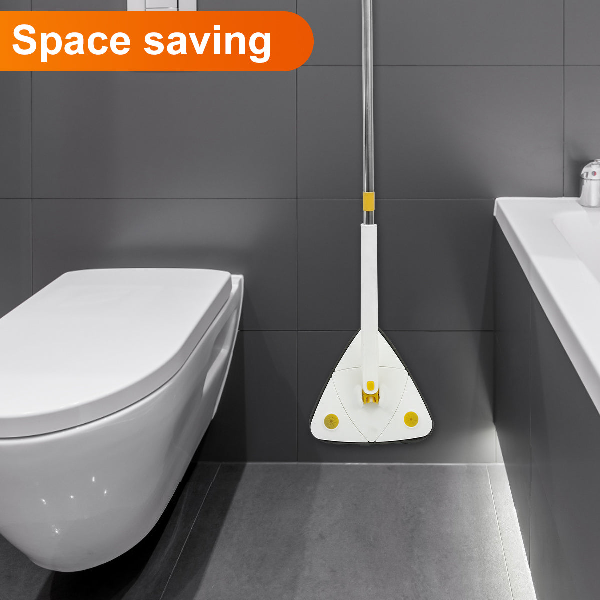 BelleHome™ FlexiClean 360° – Mop Multifuncional Giratorio para Hogar y Mascotas