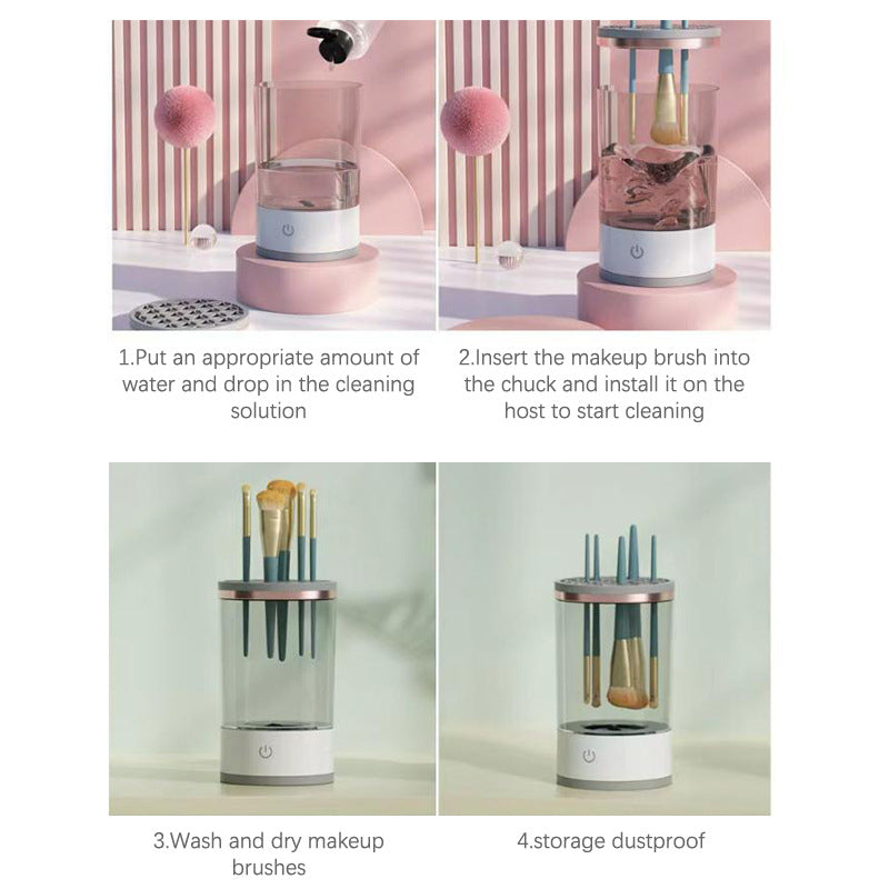 BelleHome™ Automatic Makeup Brush Cleaner & Dryer – 2026 Edition